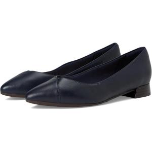 Clarks Womens Natalyn Wish(Navy Leather)