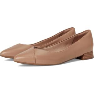 Clarks Womens Natalyn Wish(Warm Beige Leather)
