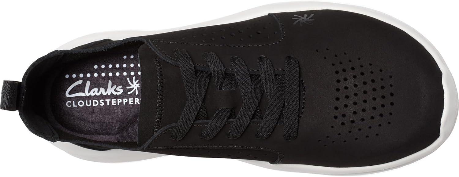 imageClarks Womens Solevana Style CloudSteppers SneakersBlack Nubuck