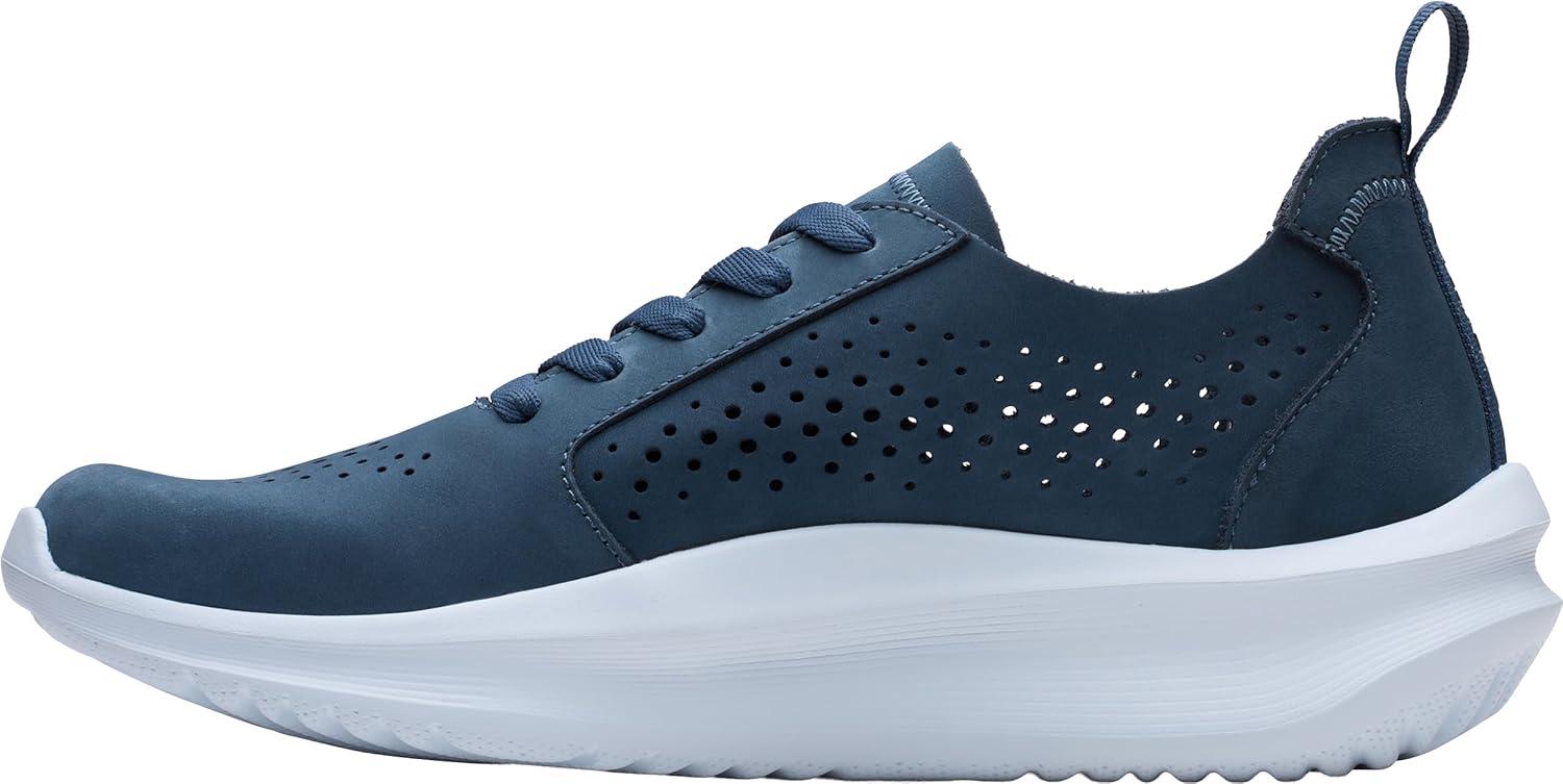 imageClarks Womens Solevana Style CloudSteppers SneakersNavy Nubuck