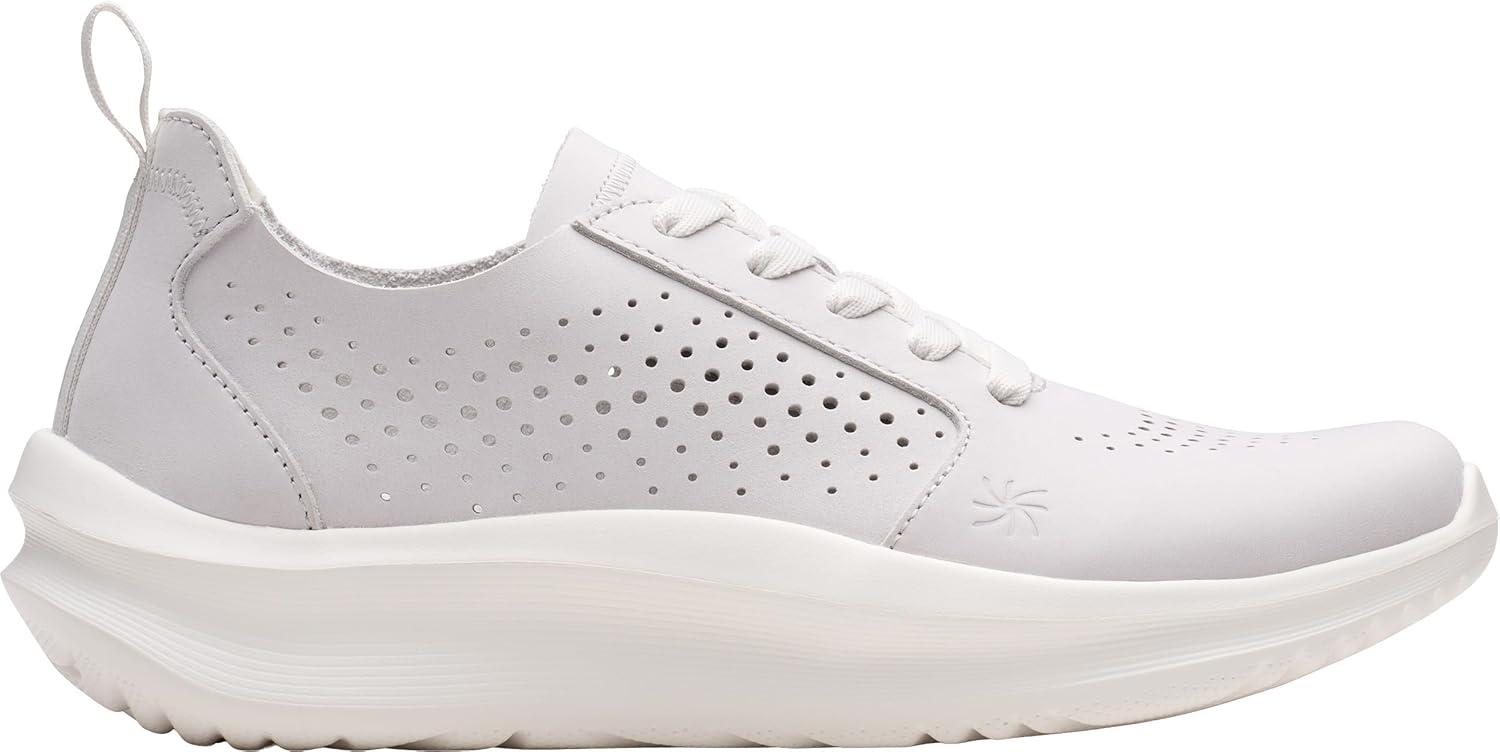 imageClarks Womens Solevana Style CloudSteppers SneakersOff White Nubuck
