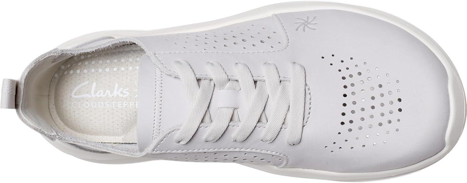 imageClarks Womens Solevana Style CloudSteppers SneakersOff White Nubuck