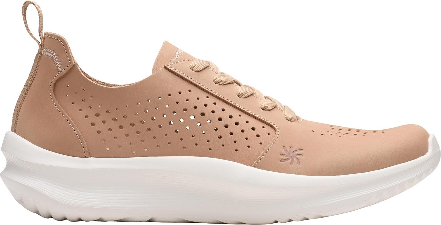 imageClarks Womens Solevana Style CloudSteppers SneakersSand Nubuck