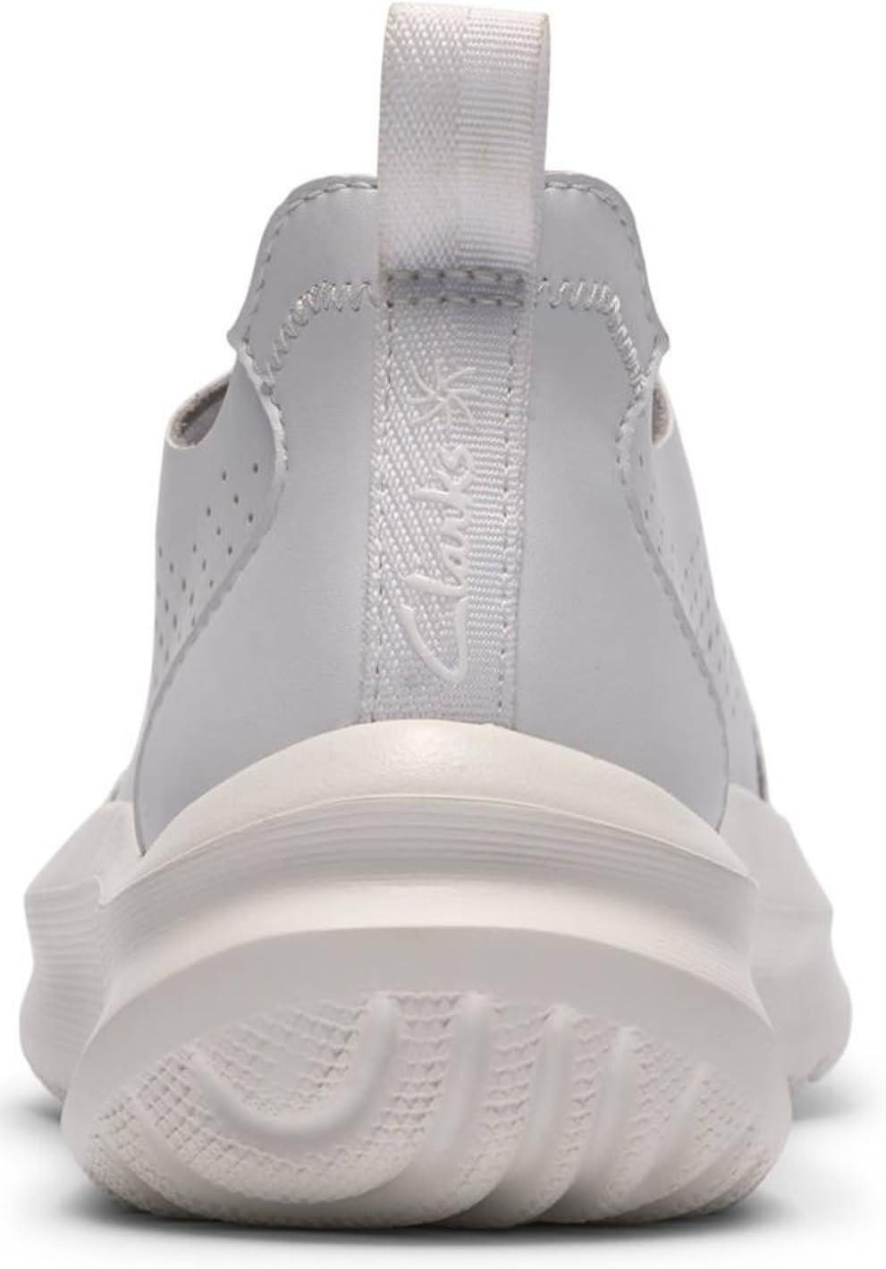 imageClarks Womens Solevana Style CloudSteppers SneakersWhite Leather