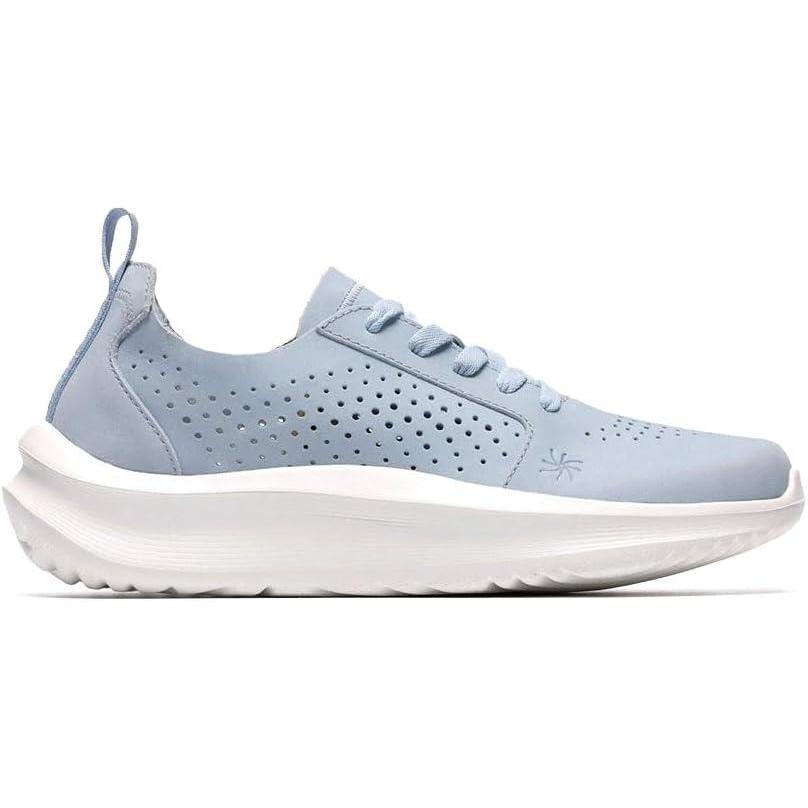 imageClarks Womens Solevana Style CloudSteppers SneakersLight Blue Nubuck