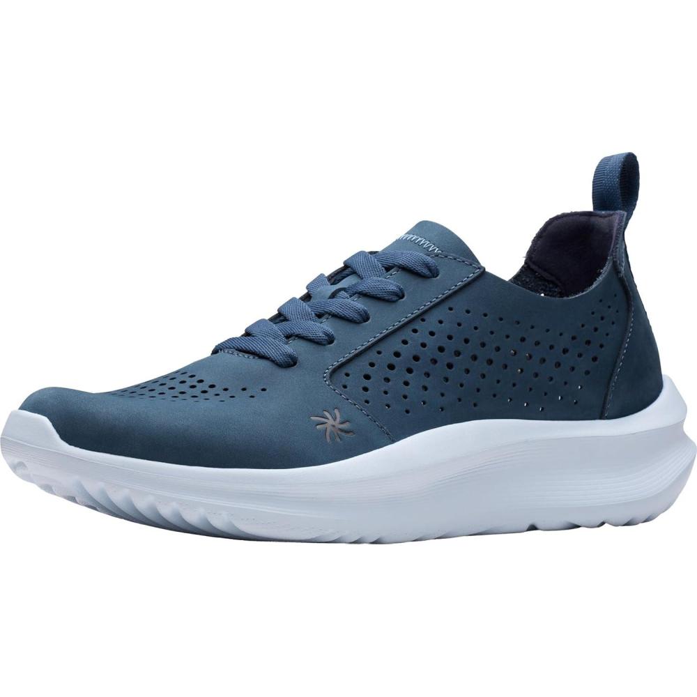 imageClarks Womens Solevana Style CloudSteppers SneakersNavy Nubuck