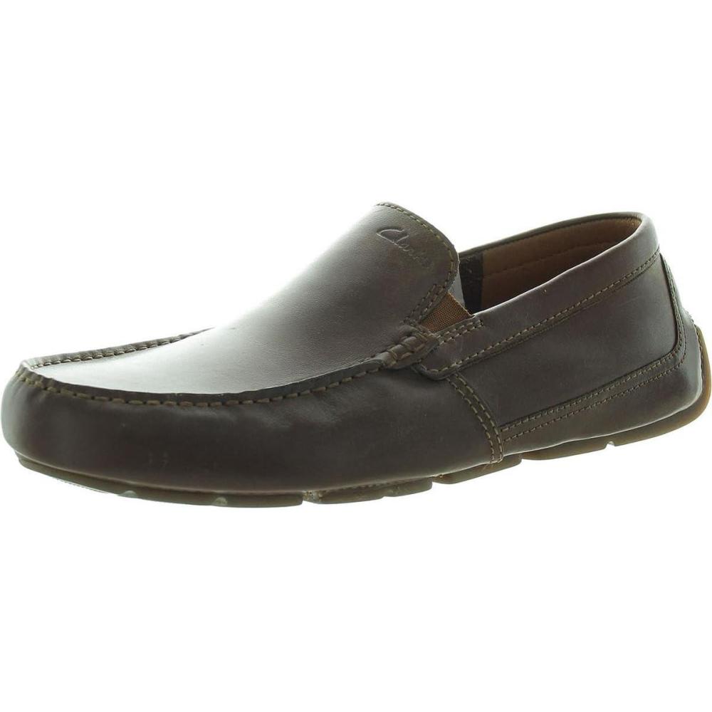 imageClarks Mens Markman PlainDriving Style LoaferDark Tan Leather