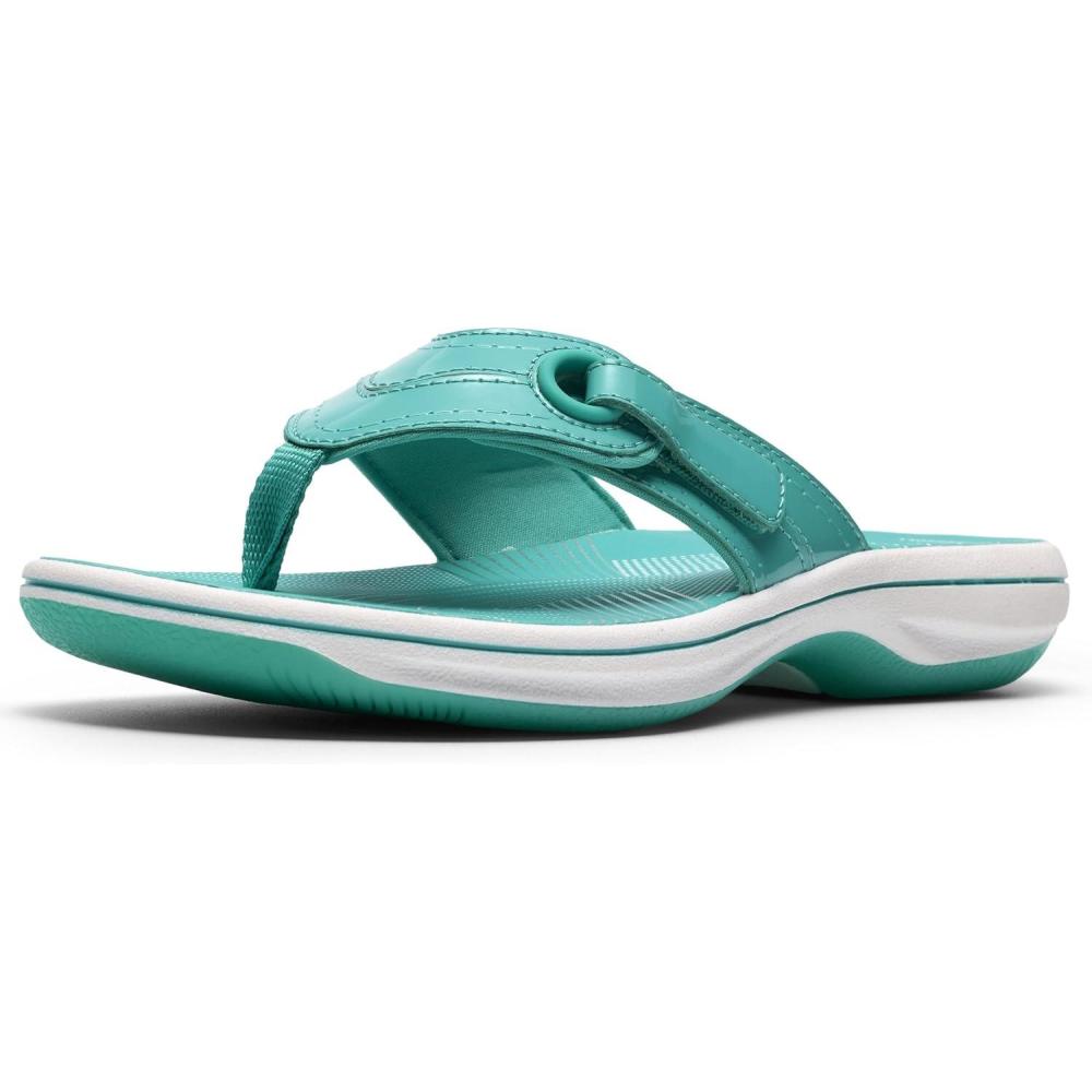 imageClarks Womens Breeze Reyna Cloudsteppers FlipFlopJade