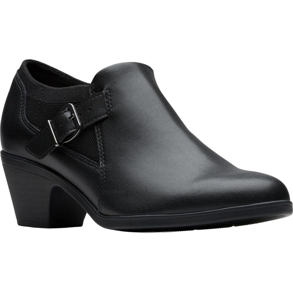 imageClarks Womens Emily2 Darcey Ankle BootieBlack Leather