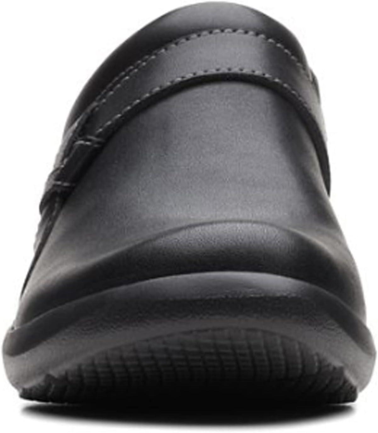 imageClarks Womens Angie Mist ClogsBlack Leather