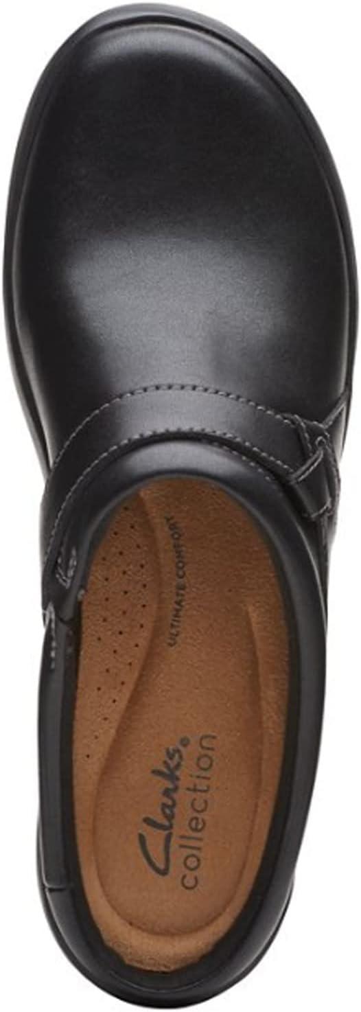 imageClarks Womens Angie Mist ClogsBlack Leather