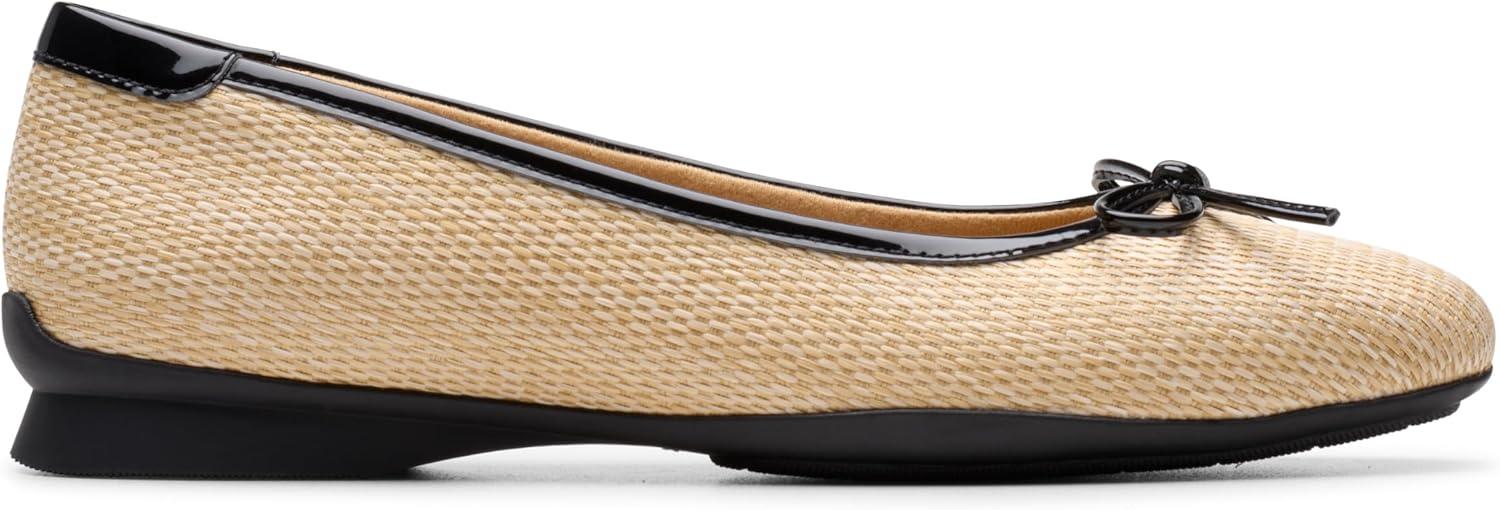 imageClarks Womens Jazmynn BowBlack Interest Textile