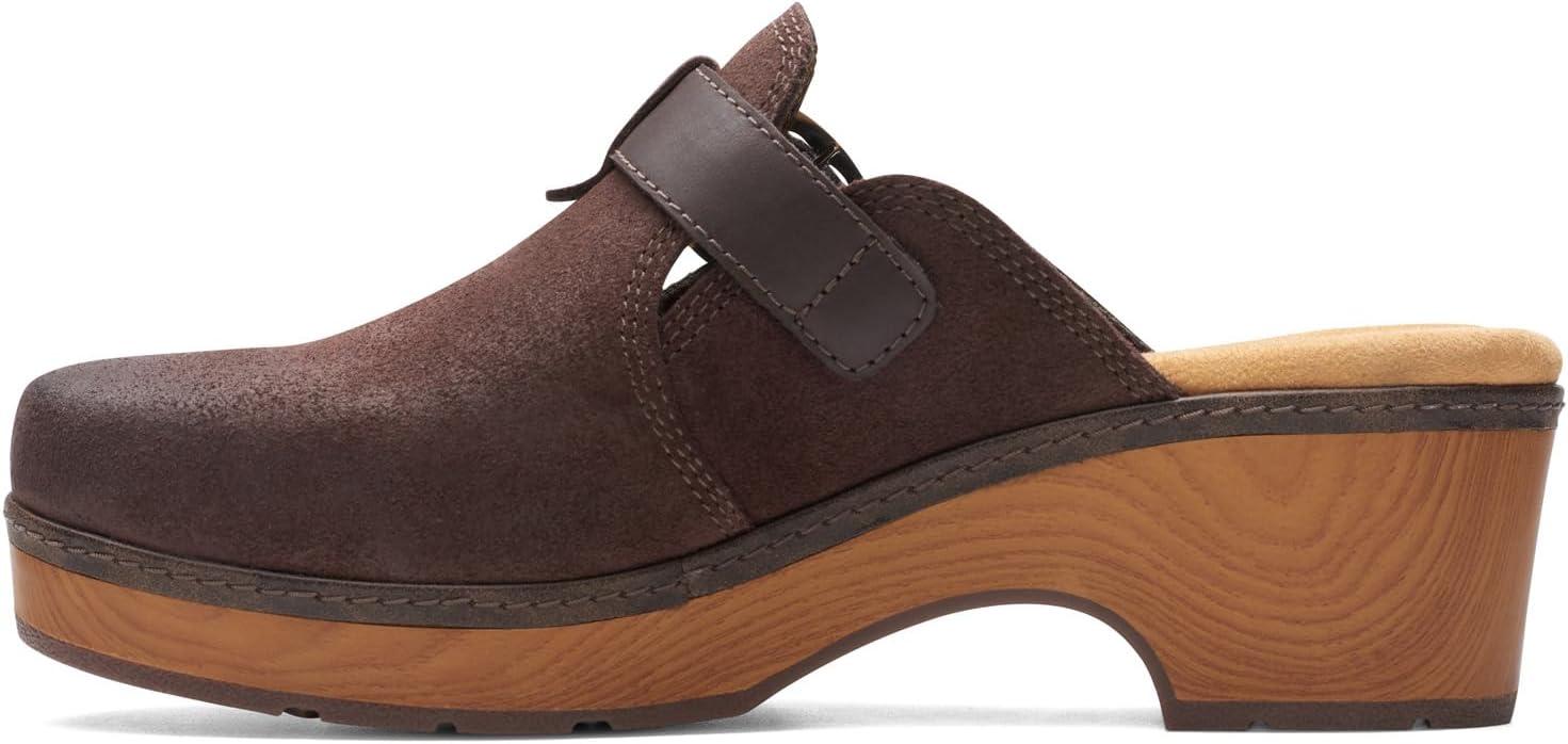 imageClarks Womens Paizlee NoraDark Brown Suede