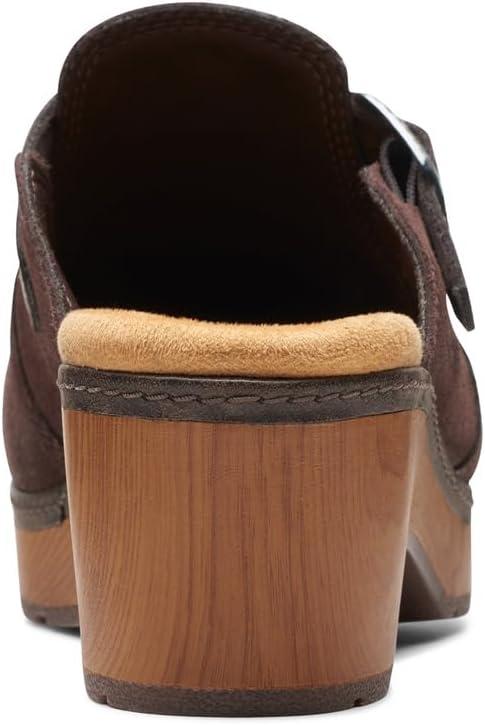 imageClarks Womens Paizlee NoraDark Brown Suede