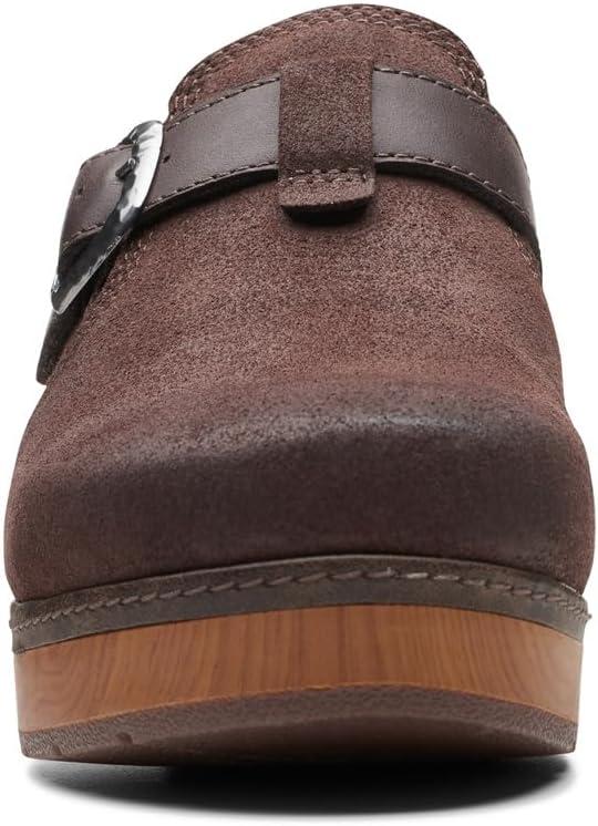 imageClarks Womens Paizlee NoraDark Brown Suede