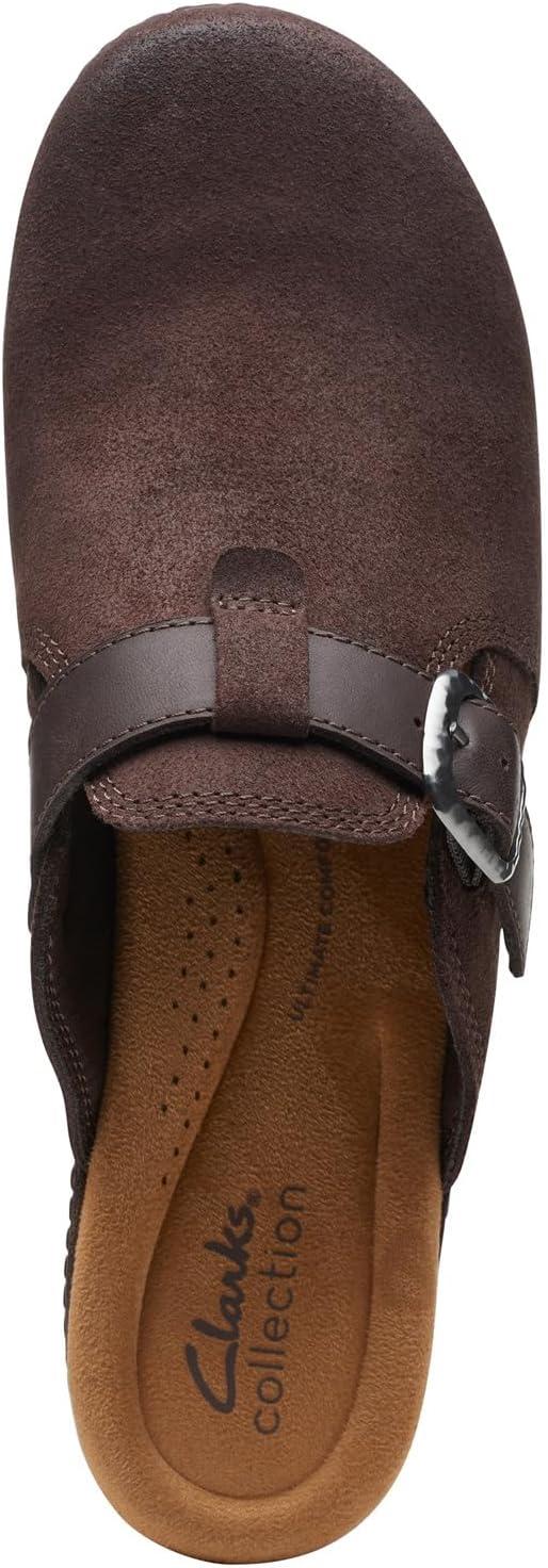 imageClarks Womens Paizlee NoraDark Brown Suede