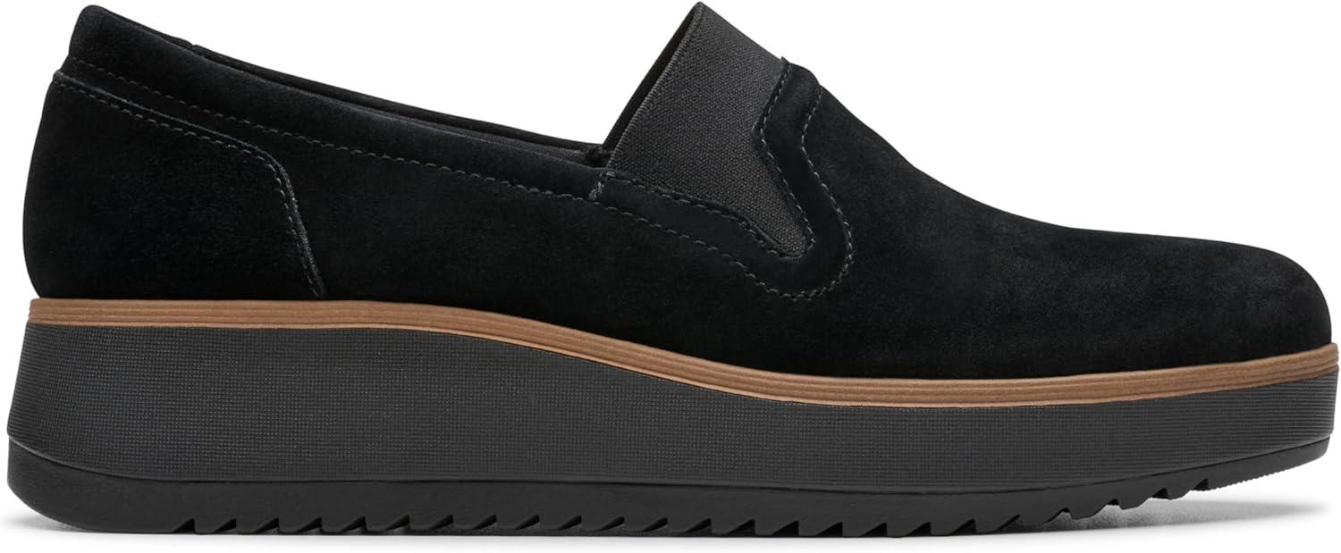 imageClarks Womens Zylah SkyBlack Black Leather