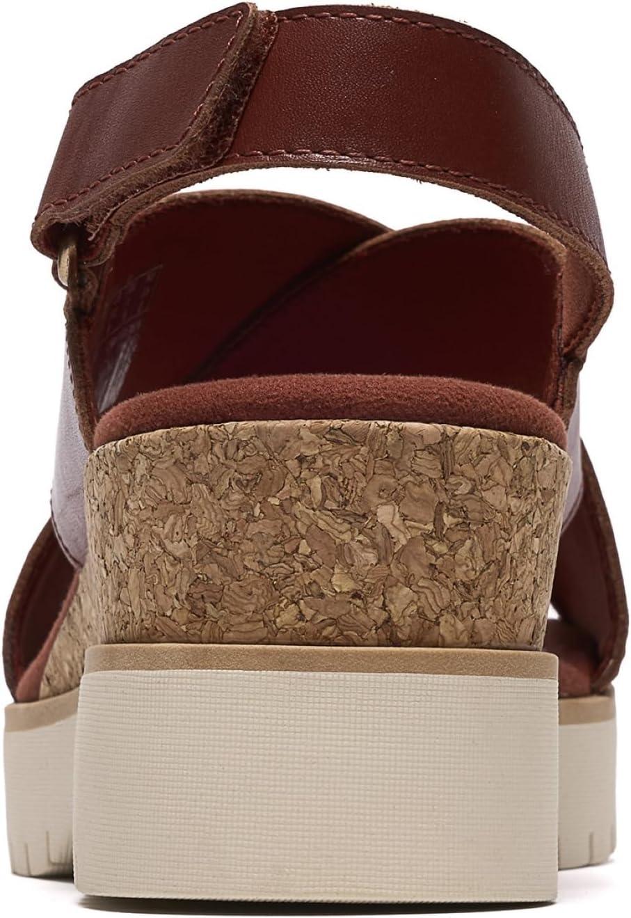 imageClarks womens Diaz CrossBrunt Orange Leather