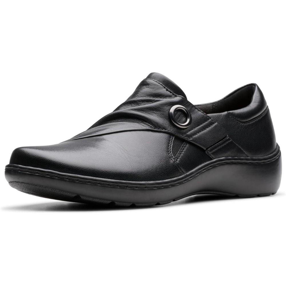 imageClarks Womens Cora AubrieBlack Leather
