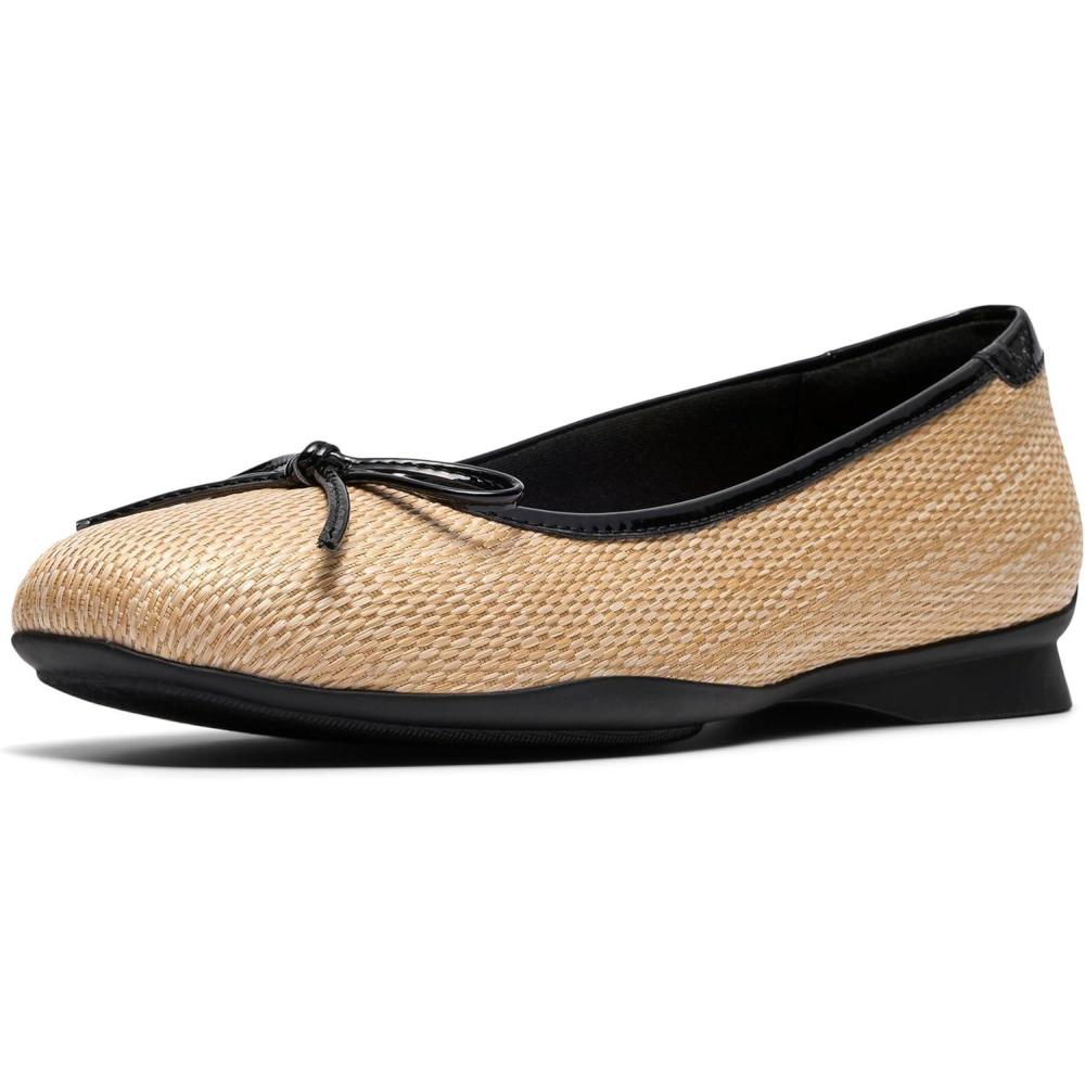 imageClarks Womens Jazmynn BowBlack Interest Textile