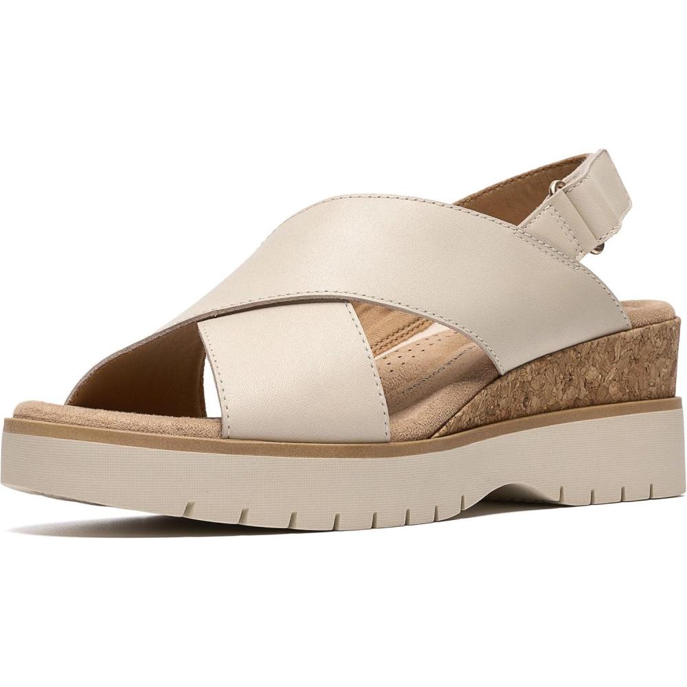 imageClarks womens Diaz CrossCream Leather