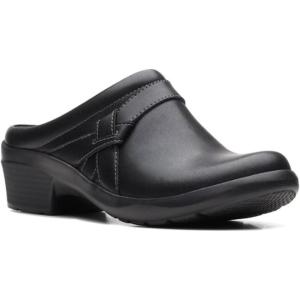 Clarks Women’s Angie Mist Clogs(Black)