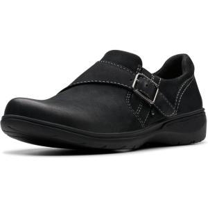 Clarks Womens Carleigh Jazz(Black Nubuck)