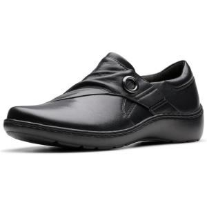Clarks Women’s Cora Aubrie(Black Leather)