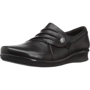 Clarks Women’s Hope Roxanne Loafer(Black)