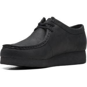 Clarks Women’s Padmora Oxford(Black Leather)