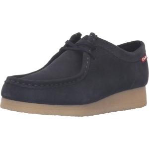 Clarks Women’s Padmora Oxford(Navy Suede)