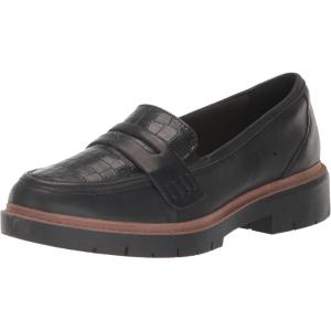 Clarks Women’s Westlynn Ayla Loafers(Black Leather)