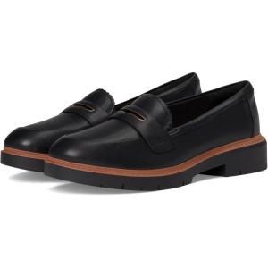 Clarks Women’s Westlynn Glow(Black Leather)