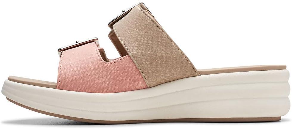 imageClarks Womens Drift BucklePeach Combi