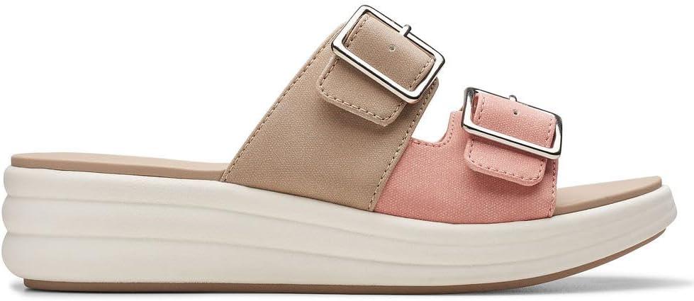 imageClarks Womens Drift BucklePeach Combi