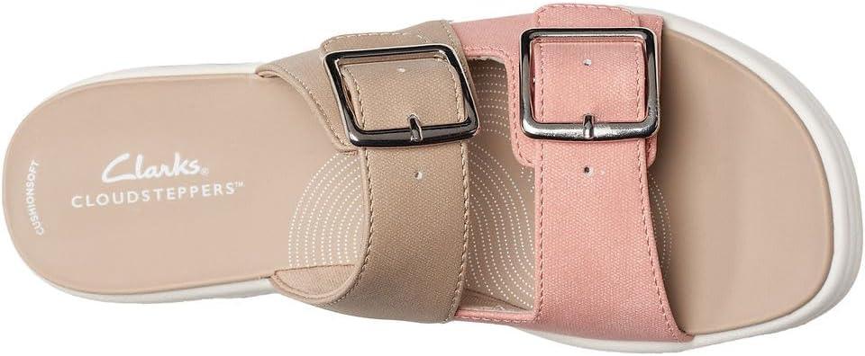 imageClarks Womens Drift BucklePeach Combi