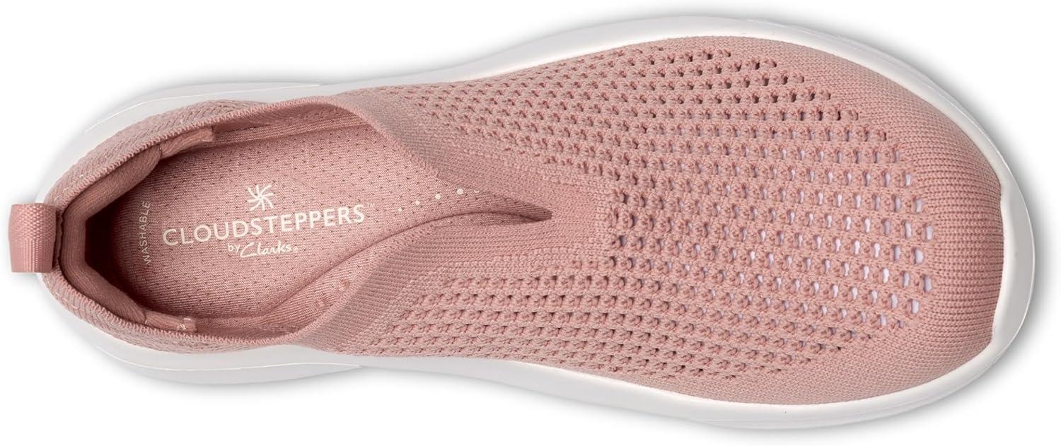 imageClarks Womens Solevana KnitDusty Pink Textile