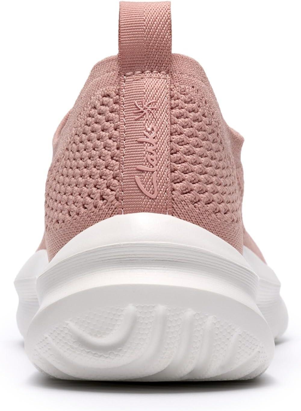 imageClarks Womens Solevana KnitDusty Pink Textile
