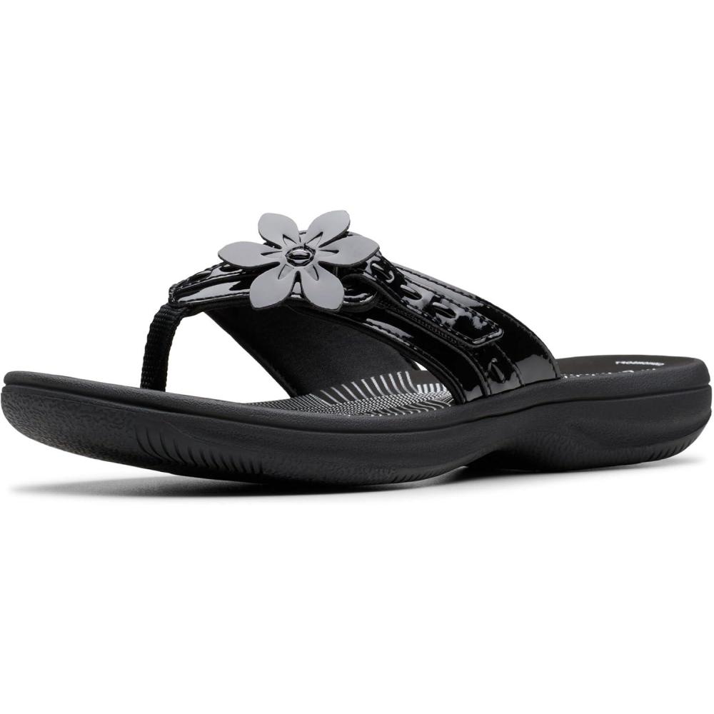 imageClarks womens Breeze OpalBlack Patent Synthetic