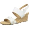 imageClarks Womens Modern SandalWhite Leather