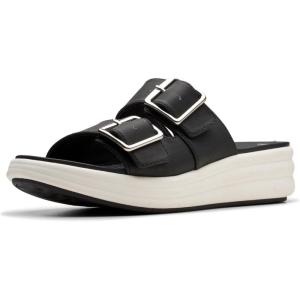 Clarks Women’s Drift Buckle(Black)