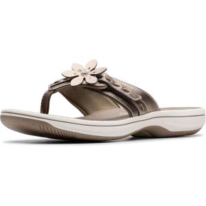 Clarks womens Breeze Opal(Pewter)
