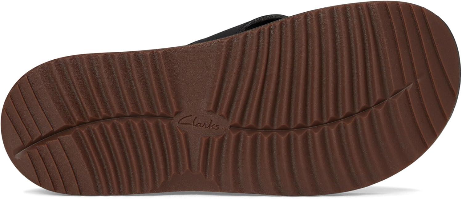 imageClarks Mens Breeze Cloudsteppers FlipFlopBlack Synthetic