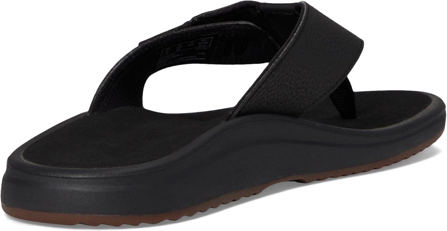 imageClarks Mens Breeze Cloudsteppers FlipFlopBlack Synthetic