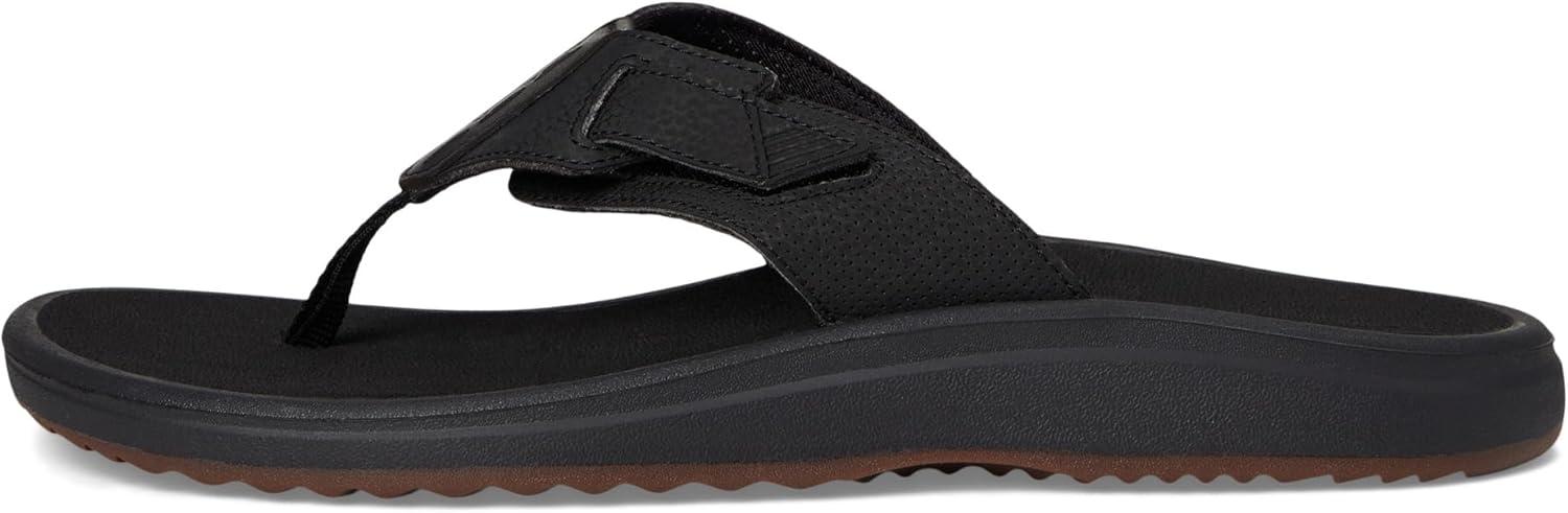 imageClarks Mens Breeze Cloudsteppers FlipFlopBlack Synthetic