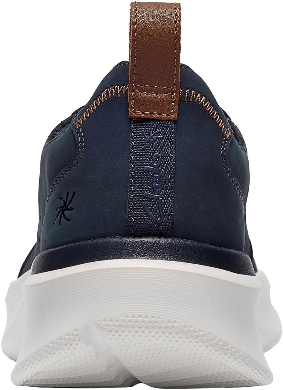 imageClarks Mens Solevana Style CloudSteppers SneakerNavy Nubuck