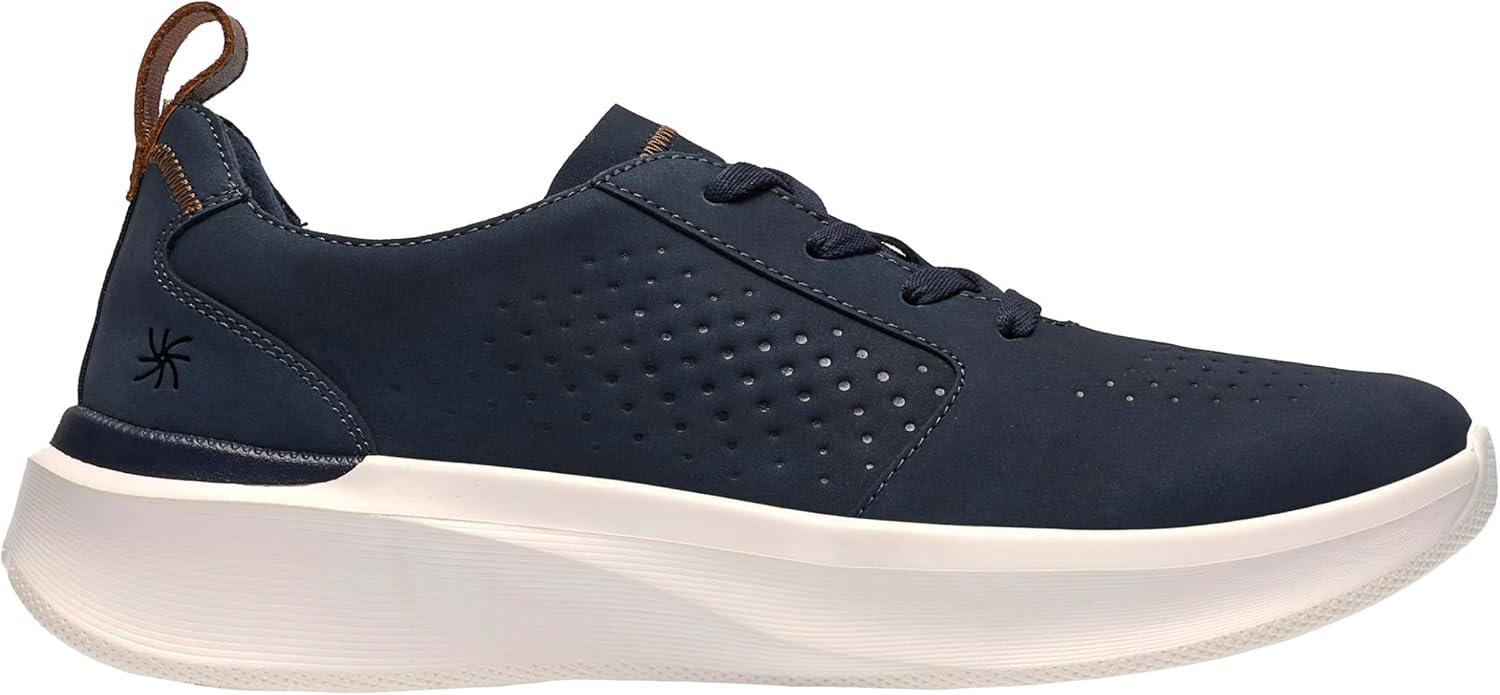 imageClarks Mens Solevana Style CloudSteppers SneakerNavy Nubuck