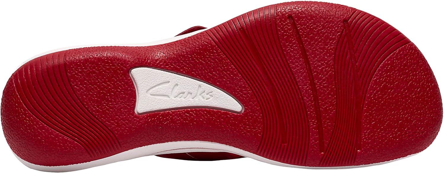 imageClarks Womens Breeze Cove Cloudsteppers FlipFlopCherry
