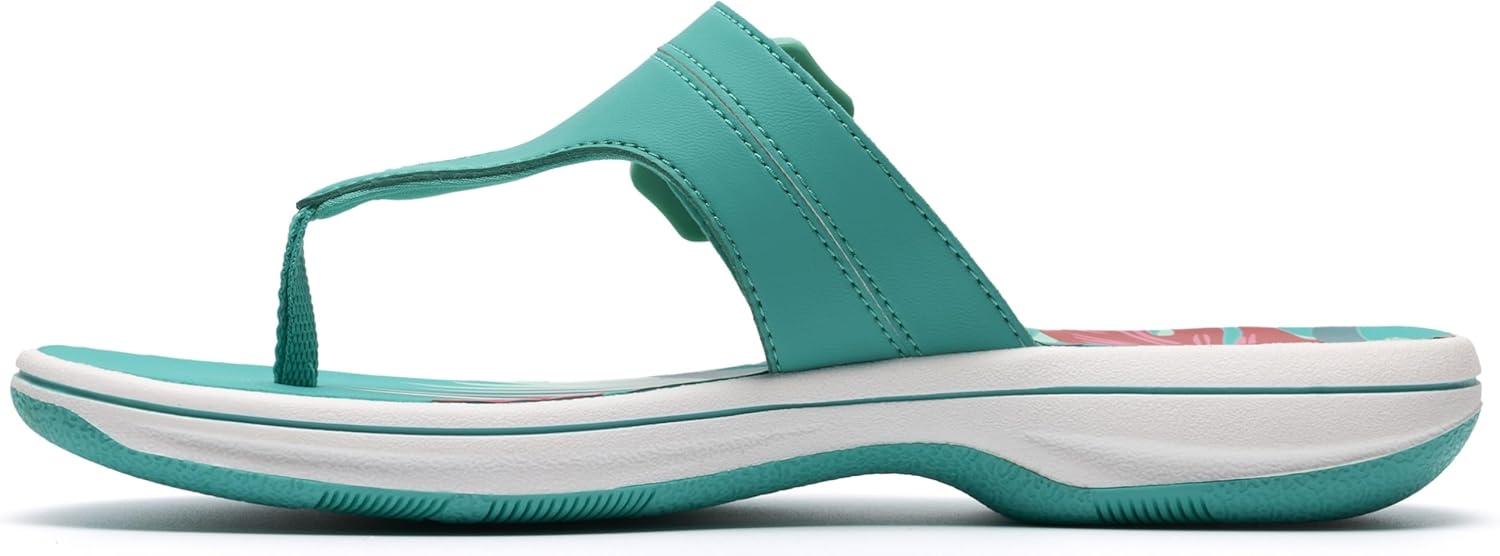 imageClarks Womens Breeze Cove Cloudsteppers FlipFlopJade
