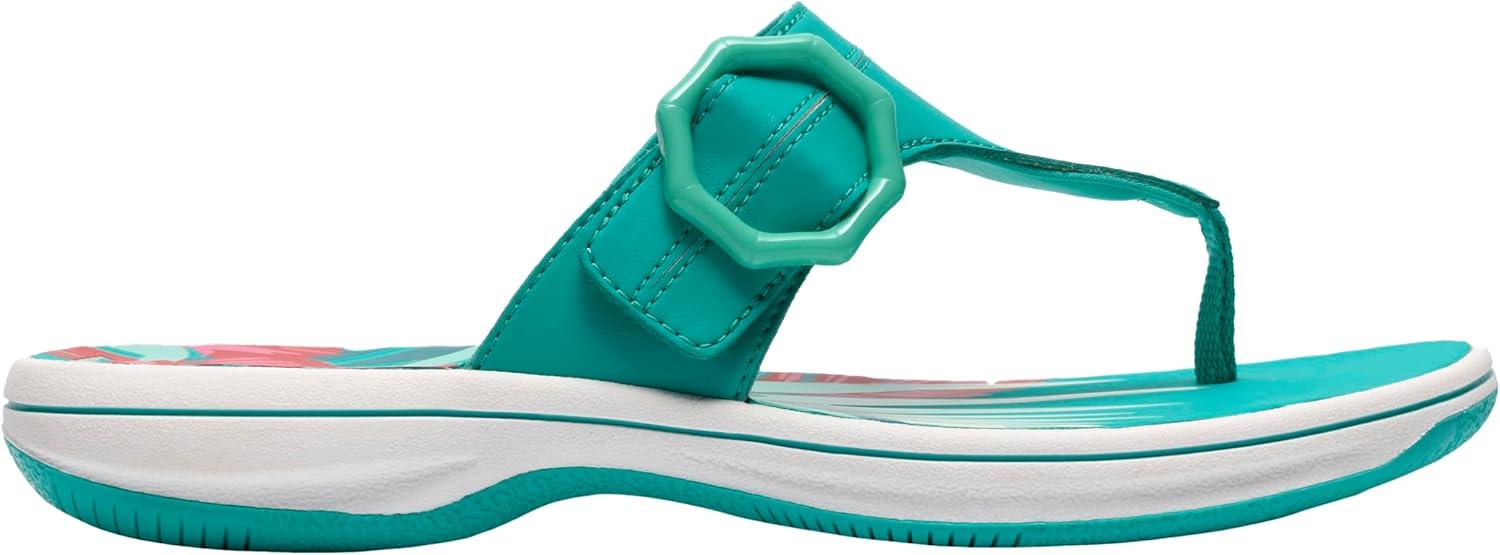imageClarks Womens Breeze Cove Cloudsteppers FlipFlopJade